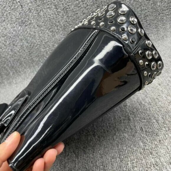 Prada Patent Leather Tote Bag 410-082725 - Picture 4 of 16